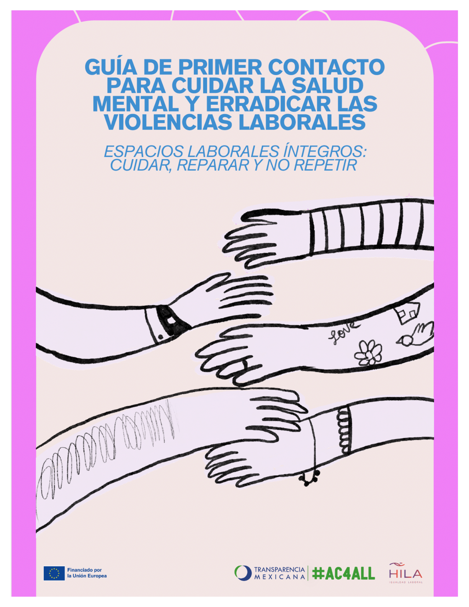 guía de primer contacto para cuidar la salud mental y erradicar las violencias laborales